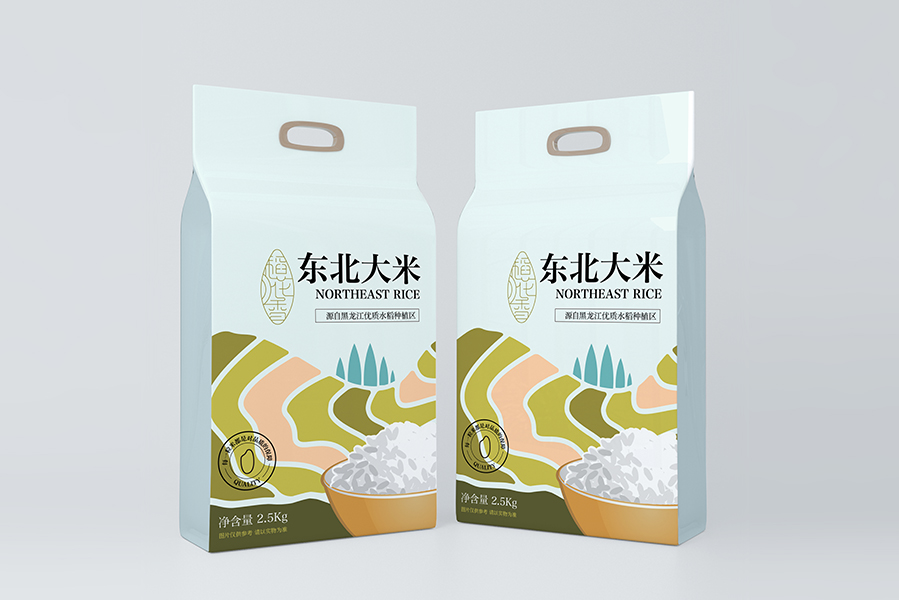 农产品包装设计——大米包装袋设计